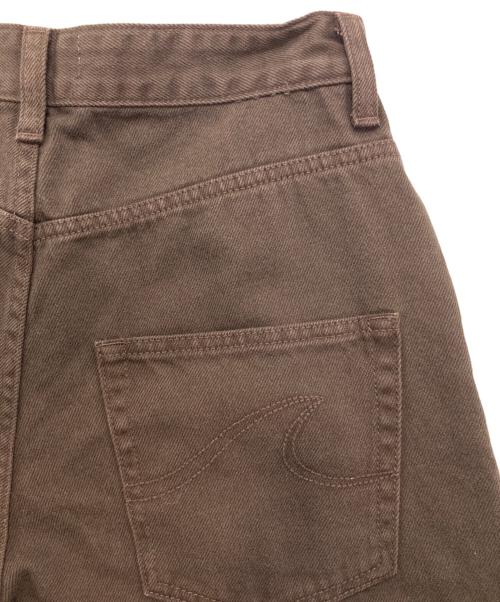 Sea Room lynn（シールームリン）Sea Room Lynn (シールームリン) ワイドウエストバギー SRN05 ブラウン サイズ:24の古着・服飾アイテム