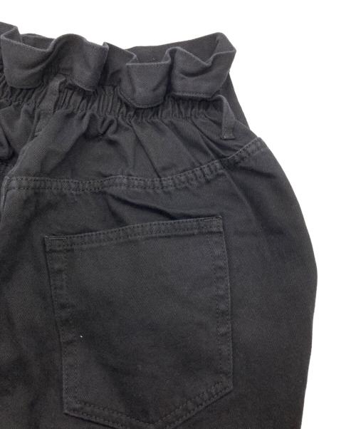 Sea Room lynn（シールームリン）Sea Room Lynn (シールームリン) オーバーウエストワイドデニム SRN05 ブラック サイズ:25の古着・服飾アイテム