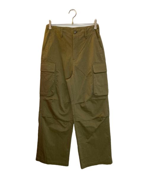 Sea Room lynn（シールームリン）Sea Room lynn (シールームリン) カーゴツイルボリュームパンツ カーキ サイズ:Ⅿの古着・服飾アイテム