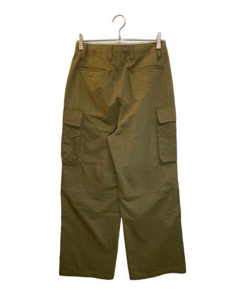 Sea Room lynn（シールームリン）Sea Room lynn (シールームリン) カーゴツイルボリュームパンツ カーキ サイズ:Ⅿの古着・服飾アイテム