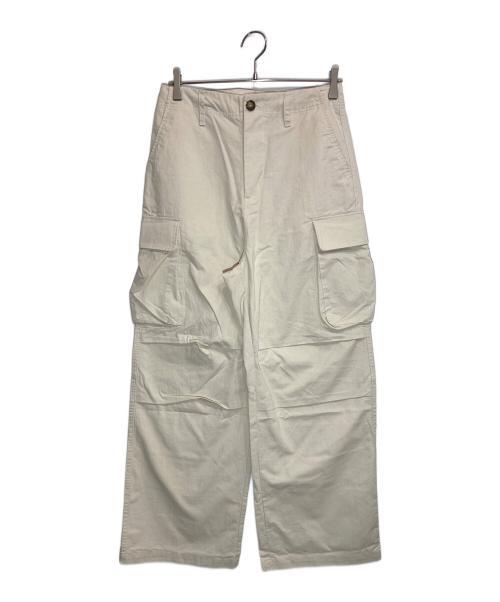 Sea Room lynn（シールームリン）Sea Room Lynn (シールームリン) カーゴツイルボリュームパンツ ベージュ サイズ:Ⅿの古着・服飾アイテム