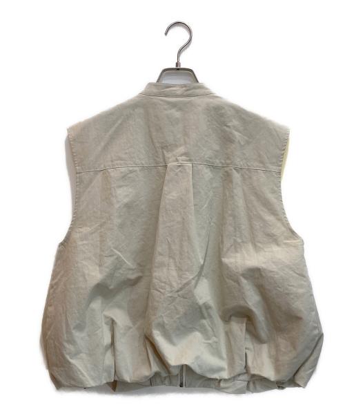 Sea Room lynn（シールームリン）Sea Room Lynn (シールームリン) ヘムballoonツイルベスト ベージュ サイズ:SIZE Freeの古着・服飾アイテム