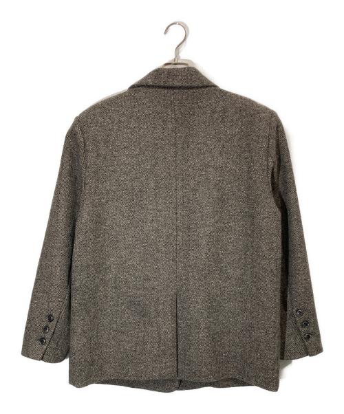 Sea Room lynn（シールームリン）Sea Room Lynn (シールームリン) collab オーバーショルダーテーラードジャケット ブラウン サイズ:SIZE Mの古着・服飾アイテム