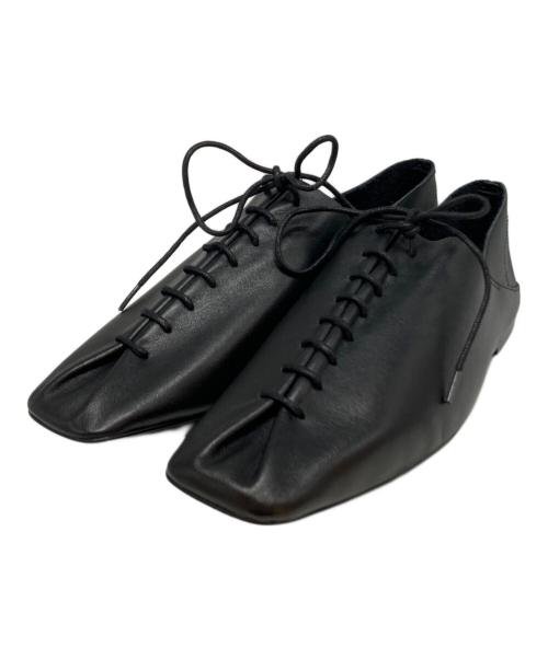 TODAYFUL（トゥデイフル）TODAYFUL (トゥデイフル) Laceup Leather Shoes ブラック サイズ:38の古着・服飾アイテム