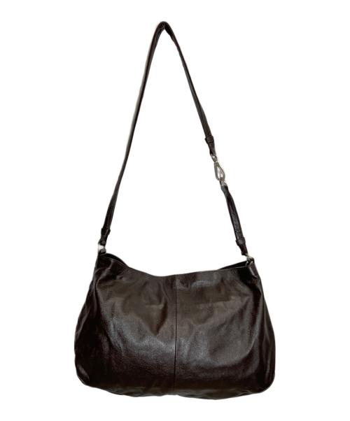 TOUT Y EST（トゥティエ）TOUT Y EST (トゥティエ) sac nacelle epaule ブラウンの古着・服飾アイテム