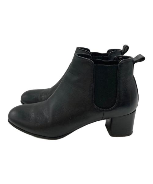 MARGARET HOWELL idea（マーガレット ハウエル アイディア）MARGARET HOWELL idea (マーガレット ハウエル アイディア) サイドゴアブーツ ブラック サイズ:23.5cmの古着・服飾アイテム