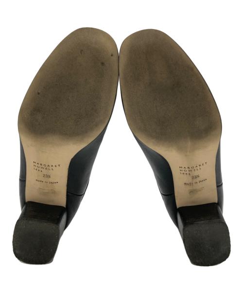 MARGARET HOWELL idea（マーガレット ハウエル アイディア）MARGARET HOWELL idea (マーガレット ハウエル アイディア) サイドゴアブーツ ブラック サイズ:23.5cmの古着・服飾アイテム