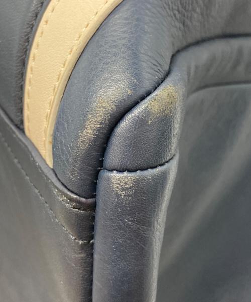 COACH（コーチ）COACH (コーチ) ボストンバッグ ネイビーの古着・服飾アイテム