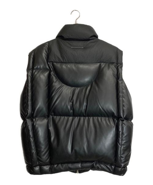 MM6 Maison Margiela（エムエムシックスメゾンマルジェラ）MM6 Maison Margiela (エムエムシックスメゾンマルジェラ) CHENPENG (チェンペン) Padded Gilet ブラック サイズ:Sの古着・服飾アイテム