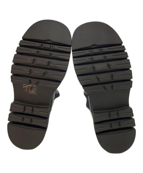 BOTTEGA VENETA（ボッテガベネタ）BOTTEGA VENETA (ボッテガベネタ) LUG BOOTS グリーン サイズ:37の古着・服飾アイテム