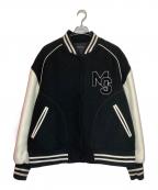 MAISON SPECIALメゾンスペシャル）の古着「Varsity Jacket」｜ブラック
