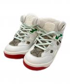 GUCCIグッチ）の古着「GGバスケットスニーカー」｜ホワイト