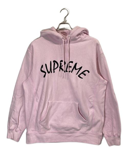 SUPREME（シュプリーム）Supreme (シュプリーム) FTP Arc Hooded sweatshirt ピンク サイズ:Mの古着・服飾アイテム