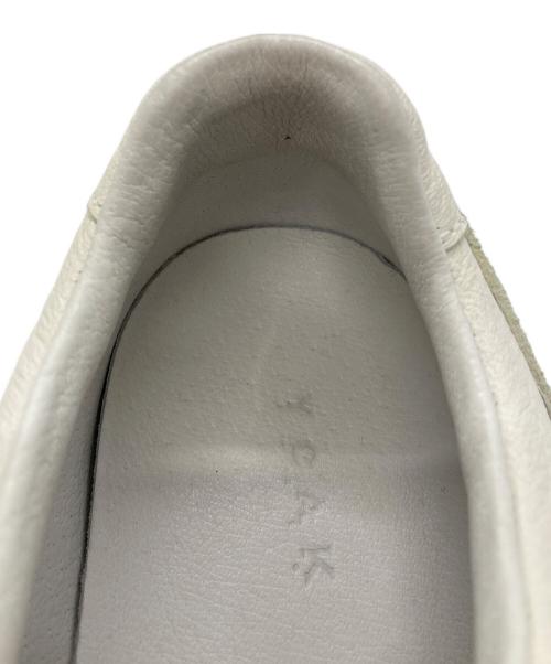 YOAK（ヨーク）YOAK (ヨーク) オールレザーコートスニーカー ホワイト サイズ:39の古着・服飾アイテム