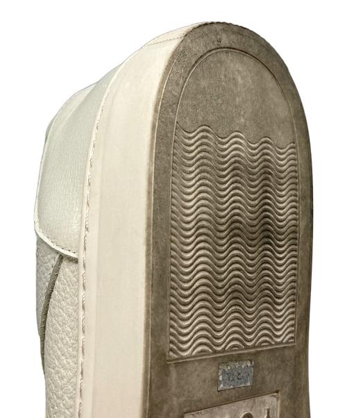 YOAK（ヨーク）YOAK (ヨーク) オールレザーコートスニーカー ホワイト サイズ:39の古着・服飾アイテム