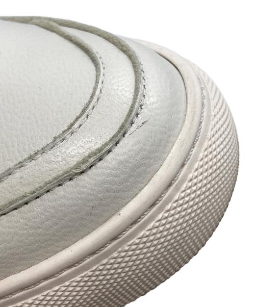 YOAK（ヨーク）YOAK (ヨーク) オールレザーコートスニーカー ホワイト サイズ:39の古着・服飾アイテム