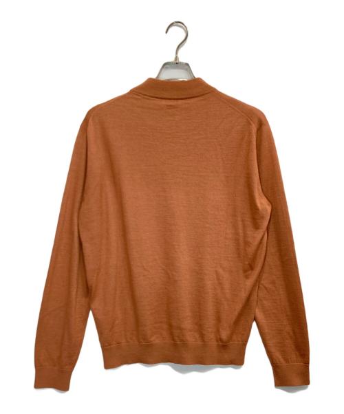 RING JACKET（リングジャケット）RING JACKET (リングジャケット) カシミヤシルク モックネックセーター ブラウン サイズ:SIZE 3の古着・服飾アイテム