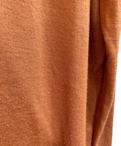 RING JACKET（リングジャケット）RING JACKET (リングジャケット) カシミヤシルク モックネックセーター ブラウン サイズ:SIZE 3の古着・服飾アイテム