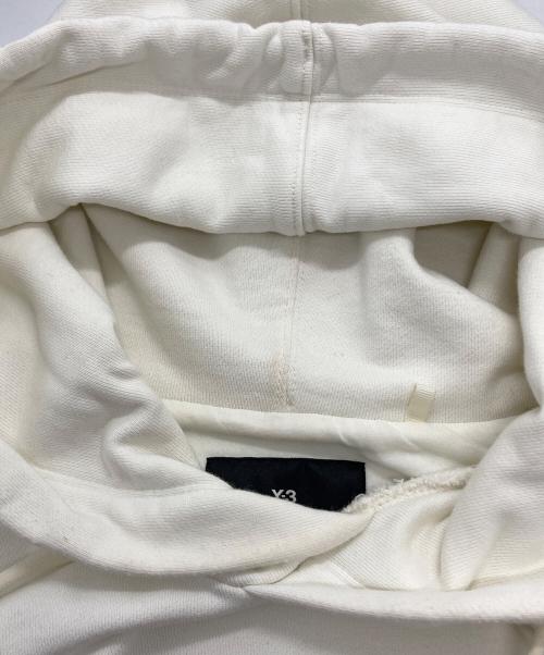 Y-3（ワイスリー）Y-3 (ワイスリー) GFX GRAPHIC LOGO HOODIE ホワイト サイズ:XLの古着・服飾アイテム