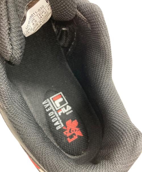 FILA（フィラ）FILA (フィラ) RADIO EVA (ラヂオエヴァ) INTERATION EVANGELION LIMITED ブラック サイズ:26cmの古着・服飾アイテム