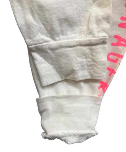 HUMAN MADE（ヒューマンメイド）HUMAN MADE (ヒューマンメイド) HEART LOGO LS TEE ホワイト サイズ:SIZE Lの古着・服飾アイテム