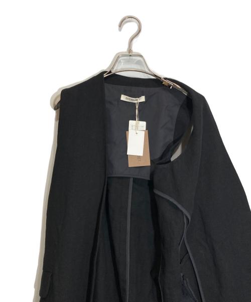 outersunset（アウターサンセット）OUTERSUNSET (アウターサンセット) LI ロング ジレ ブラック サイズ:FREEの古着・服飾アイテム