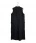 OUTERSUNSET (アウターサンセット) LI ロング ジレ ブラック サイズ:FREE：6000円
