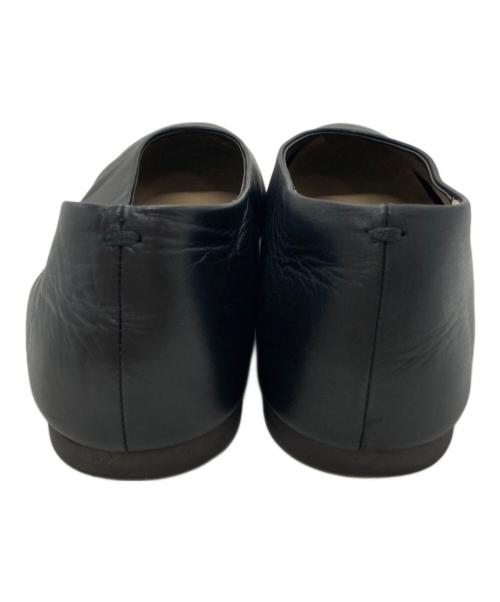 MARGARET HOWELL idea（マーガレット ハウエル アイディア）MARGARET HOWELL idea (マーガレット ハウエル アイディア) レザーパンプス ブラック サイズ:25cmの古着・服飾アイテム