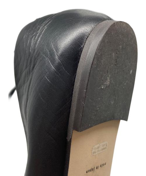 MARGARET HOWELL idea（マーガレット ハウエル アイディア）MARGARET HOWELL idea (マーガレット ハウエル アイディア) レザーパンプス ブラック サイズ:25cmの古着・服飾アイテム