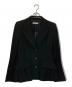 PRADA（プラダ）の古着「3Bテーラードジャケット」｜ブラック