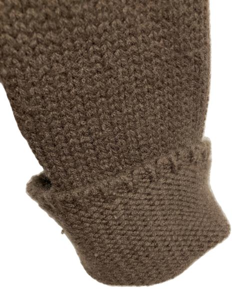 FOXEY BOUTIQUE（フォクシー ブティック）FOXEY BOUTIQUE (フォクシー ブティック) フォックスファー カシミヤカーディガン ブラウン サイズ:38の古着・服飾アイテム