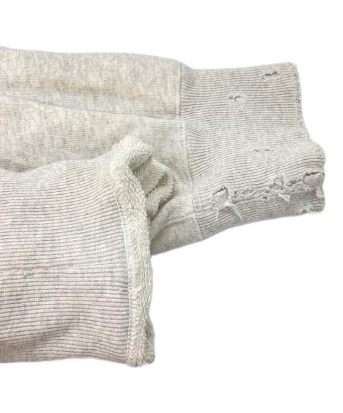 ANCELLM（アンセルム）ANCELLM (アンセルム) CRASH ZIP HOODIE ホワイト サイズ:1の古着・服飾アイテム