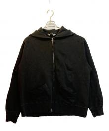 ANCELLM（アンセルム）の古着「CRASH ZIP HOODIE」｜ブラック