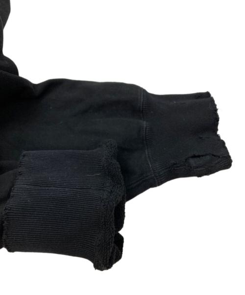 ANCELLM（アンセルム）ANCELLM (アンセルム) CRASH ZIP HOODIE ブラック サイズ:1の古着・服飾アイテム