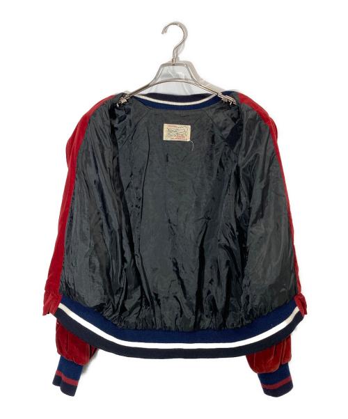 Sunset Strip（サンセットストリップ）Sunset Strip (サンセットストリップ) 別珍スカジャン レッド サイズ:下記参照の古着・服飾アイテム