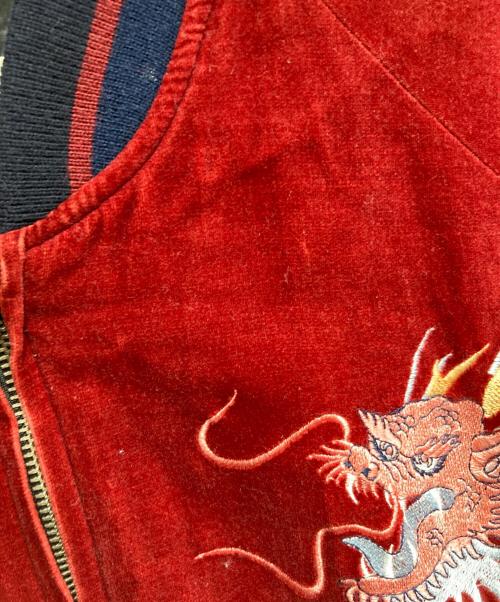 Sunset Strip（サンセットストリップ）Sunset Strip (サンセットストリップ) 別珍スカジャン レッド サイズ:下記参照の古着・服飾アイテム