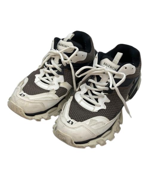 BALENCIAGA（バレンシアガ）BALENCIAGA (バレンシアガ) TRACK3 SNEAKER ホワイト×ブラウン サイズ:28.5の古着・服飾アイテム