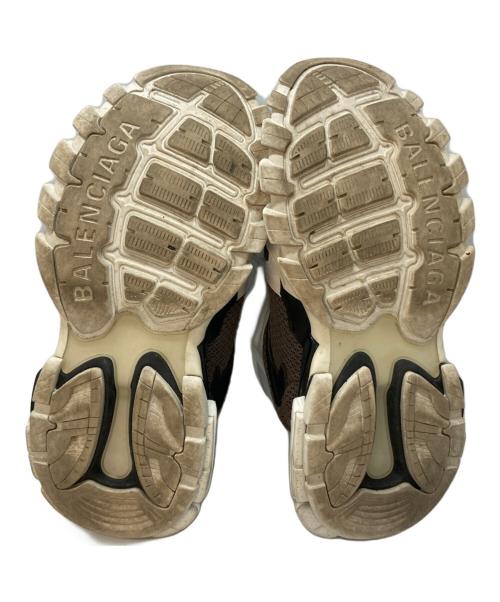 BALENCIAGA（バレンシアガ）BALENCIAGA (バレンシアガ) TRACK3 SNEAKER ホワイト×ブラウン サイズ:28.5の古着・服飾アイテム