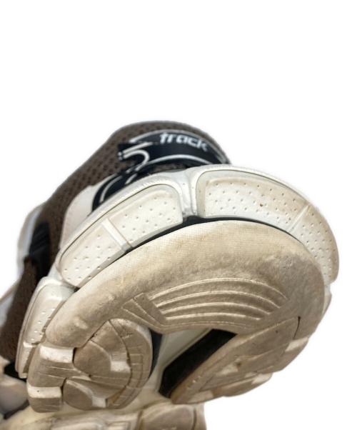 BALENCIAGA（バレンシアガ）BALENCIAGA (バレンシアガ) TRACK3 SNEAKER ホワイト×ブラウン サイズ:28.5の古着・服飾アイテム