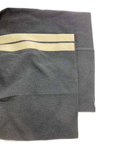 journal standard L'essage（ジャーナルスタンダード レサージュ）journal standard L'essage (ジャーナルスタンダード レサージュ) PE/ツイルラインパンツ グレー サイズ:36の古着・服飾アイテム