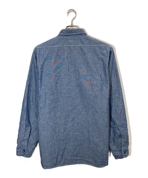 BUZZ RICKSON'S（バズリクソンズ）Buzz Rickson's (バズリクソンズ) BLUE CHAMBRAY WORK SHIRT ブルー サイズ:16-16 1/2の古着・服飾アイテム