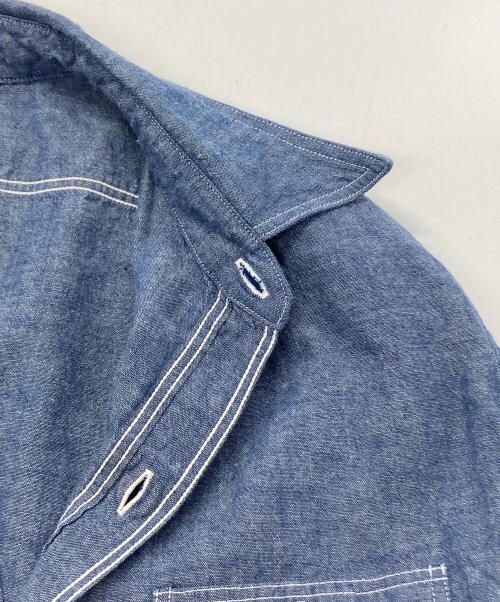 BUZZ RICKSON'S（バズリクソンズ）Buzz Rickson's (バズリクソンズ) BLUE CHAMBRAY WORK SHIRT ブルー サイズ:16-16 1/2の古着・服飾アイテム