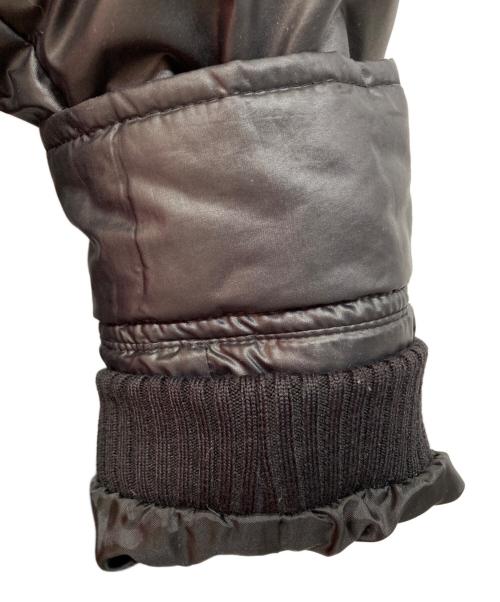 BURBERRY BLUE LABEL（バーバリーロンドンブルーレーベル）BURBERRY BLUE LABEL (バーバリーロンドンブルーレーベル) ファーダウンジャケット ブラック サイズ:38の古着・服飾アイテム