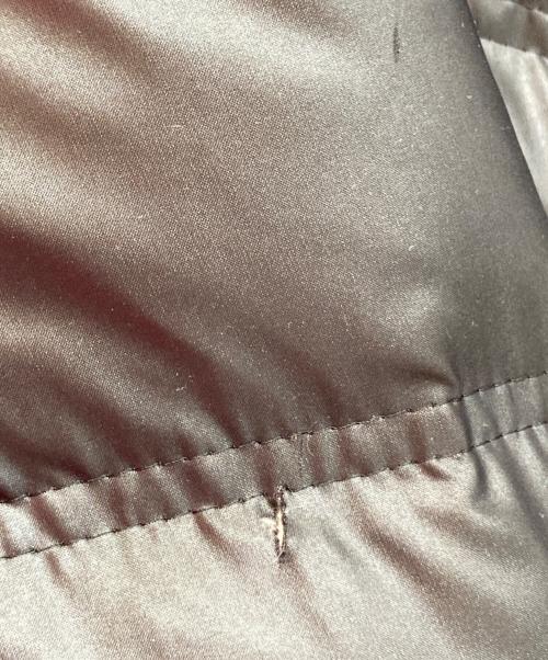 BURBERRY BLUE LABEL（バーバリーロンドンブルーレーベル）BURBERRY BLUE LABEL (バーバリーロンドンブルーレーベル) ファーダウンジャケット ブラック サイズ:38の古着・服飾アイテム