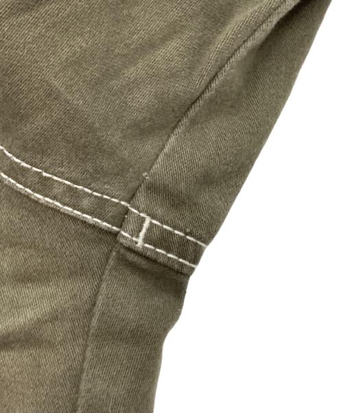 stussy（ステューシー）stussy (ステューシー) Canvas Carpenter ダブルニーパンツ オリーブ サイズ:36の古着・服飾アイテム