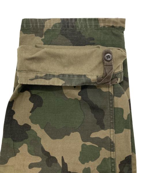 stussy（ステューシー）stussy (ステューシー) カモフラカーゴパンツ オリーブ サイズ:38の古着・服飾アイテム