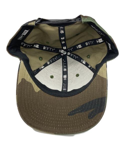 stussy（ステューシー）stussy (ステューシー) New Era (ニューエラ) カモフラロゴキャップ オリーブ サイズ:-の古着・服飾アイテム