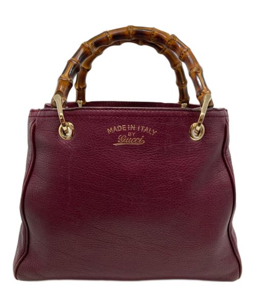 GUCCI（グッチ）GUCCI (グッチ) バンブー スモールショッパー 2wayバッグ サイズ:-の古着・服飾アイテム