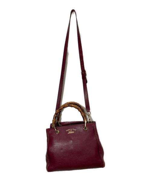 GUCCI（グッチ）GUCCI (グッチ) バンブー スモールショッパー 2wayバッグ サイズ:-の古着・服飾アイテム