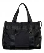 PORTERポーター）の古着「ビジネストートバッグ」｜ブラック